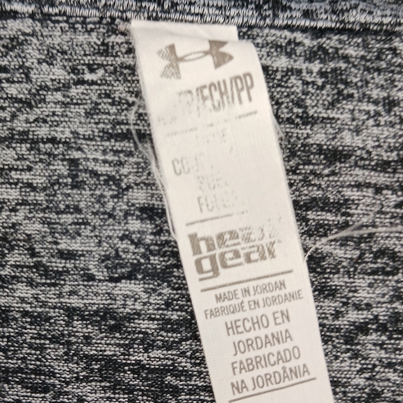 2 for $14 - Under Armour Black/Gray 1/2 Zip Long Sleeve Top Size XS - Picture 3 of 3